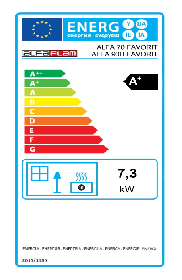 Tednjak Na Drva Alfa Plam Favorit Eco Design Bijeli Dimnjak