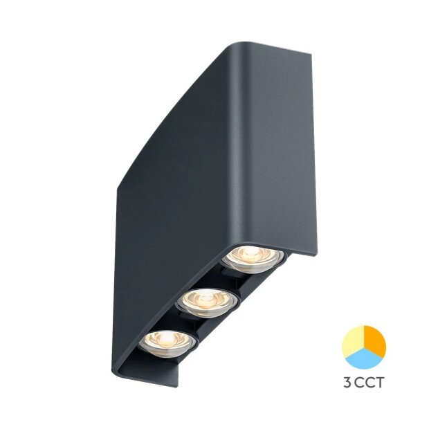 braytron_vector-b_6x1w_vanjska led dekorativna lampa_tamno siva