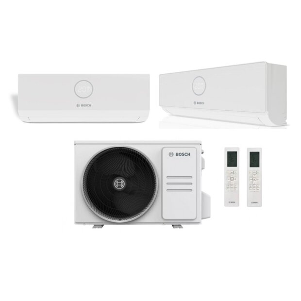 Bosch klima uređaj Climate Dual 5,53kW (2,6+3,5kW), R32, 3000i_1